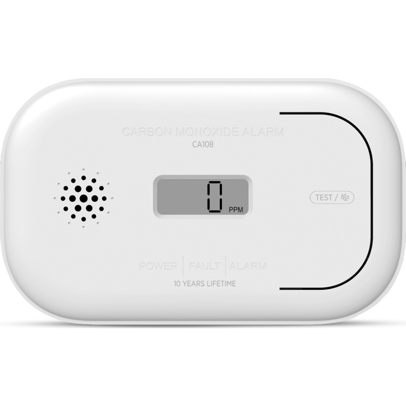 Housegard Housegard CA108 kulilte alarm med LCD-display, 3 år 604024 Modsvarer: N/A