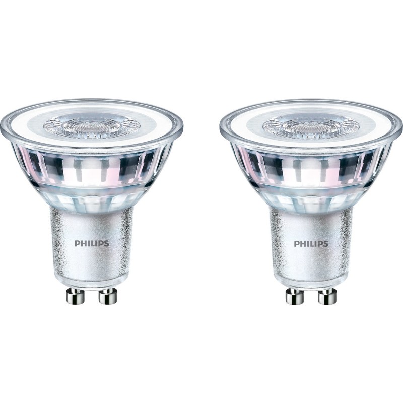 Philips Classic GU10 spotlampa, 2-pack, 3,5W