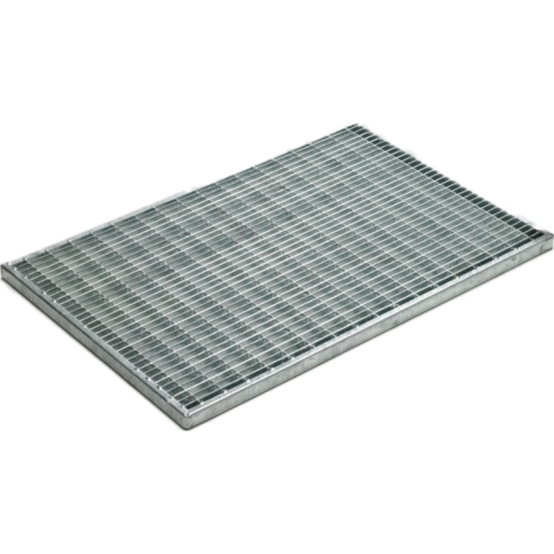 ACO Vario 750 x 500 mm fodskraberist, 30/10 mm, galvaniseret