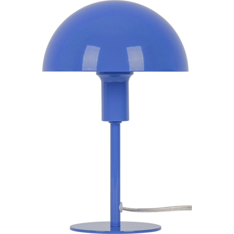 Ellen Mini bordlampe Blue - Nordlux - Stue - Skandinavisk - Metal - Med skærm