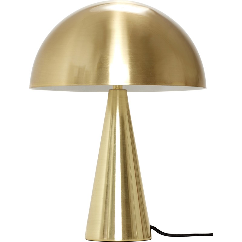 Mush Bordlampe Small Brass - Hübsch - Stue - Design - Metal - Med én lyskilde