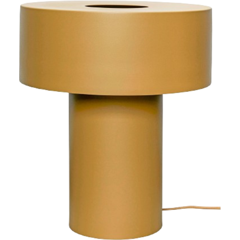 Aki Bordlampe Khaki - Hübsch - Stue - Metal - Med én lyskilde