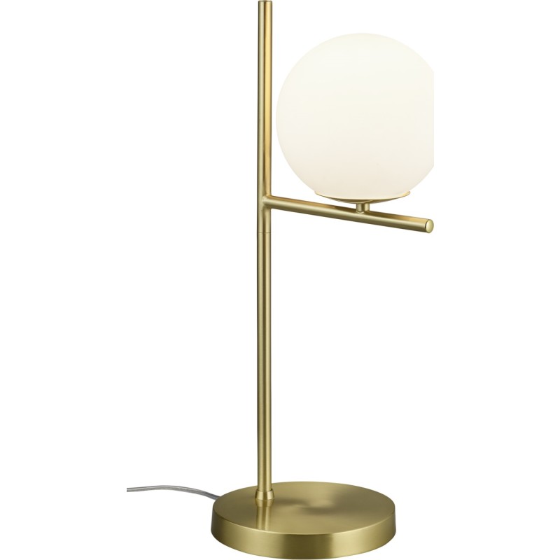 Trio Lighting Pure bordslampa, mässing