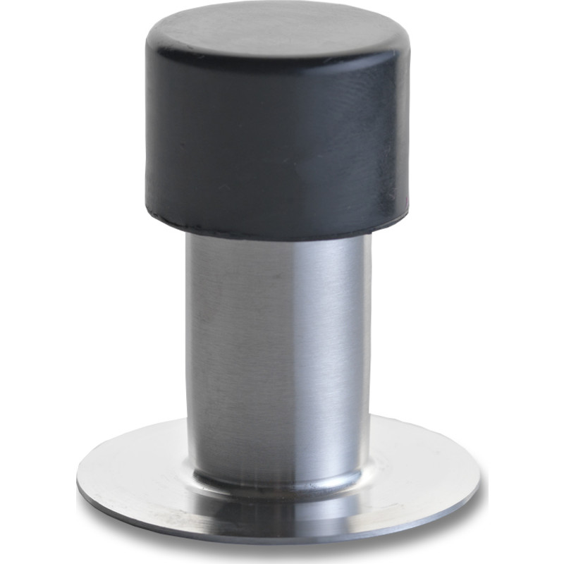 Randi 7600 Line18 dørstop, ø22 x 50 mm, børstet rustfrit stål