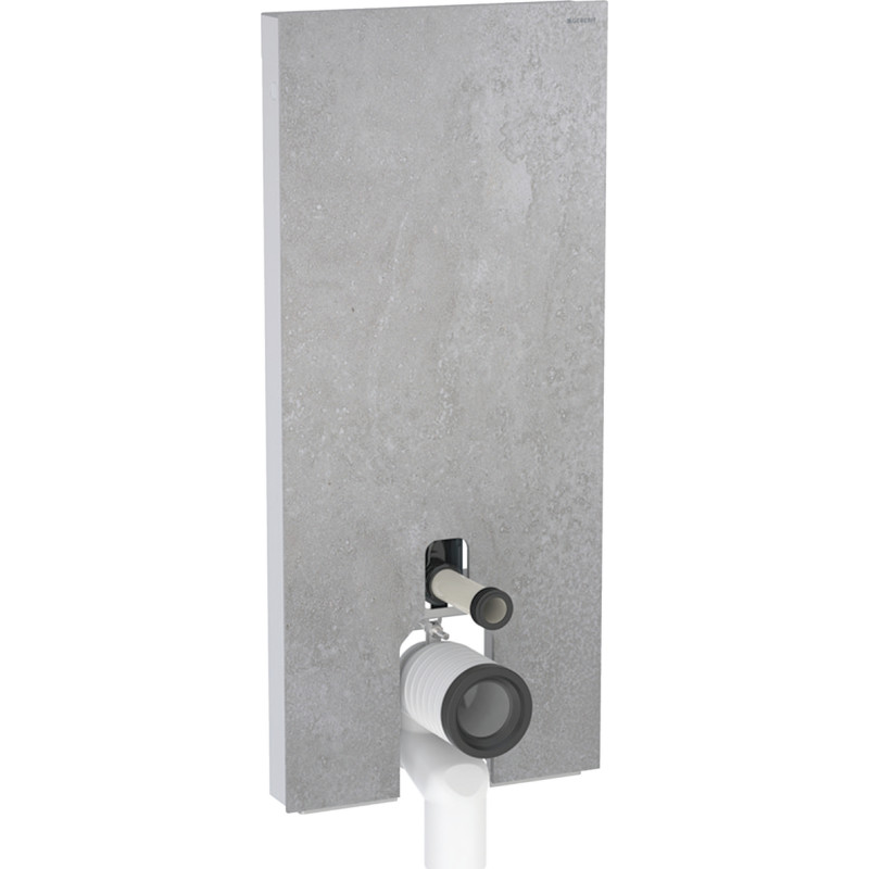 Geberit Monolith Plus cisterne til back-to-wall toilet, 114 cm, betonlook