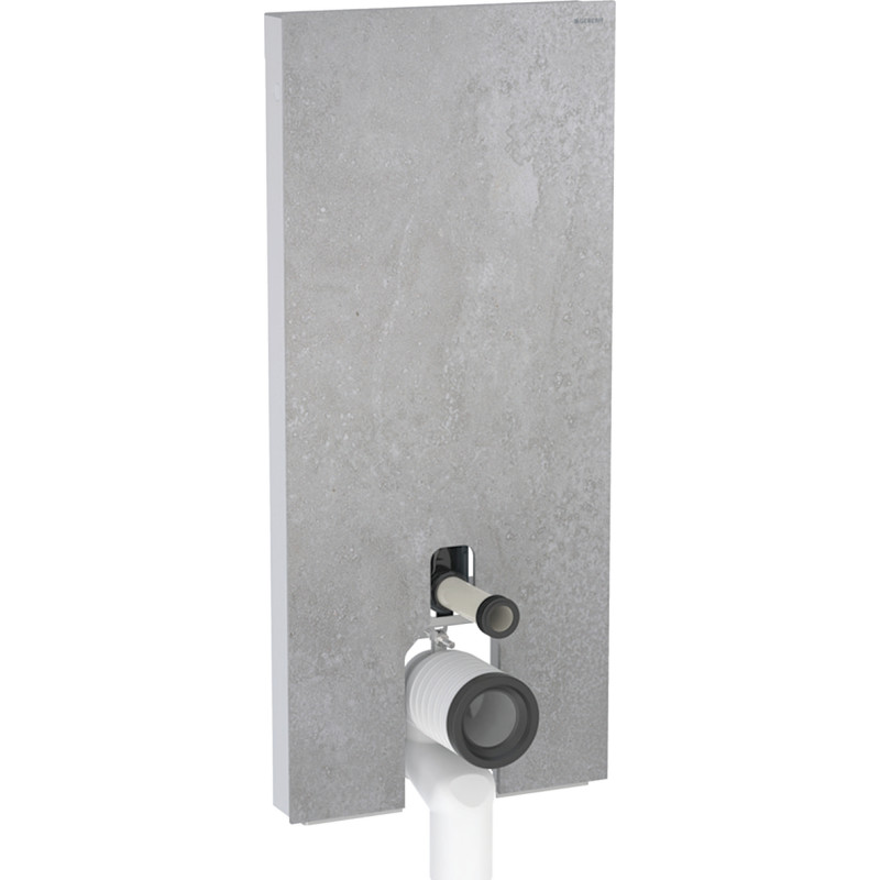 Geberit Monolith cisterne til back-to-wall toilet, 114 cm, grå beton-look