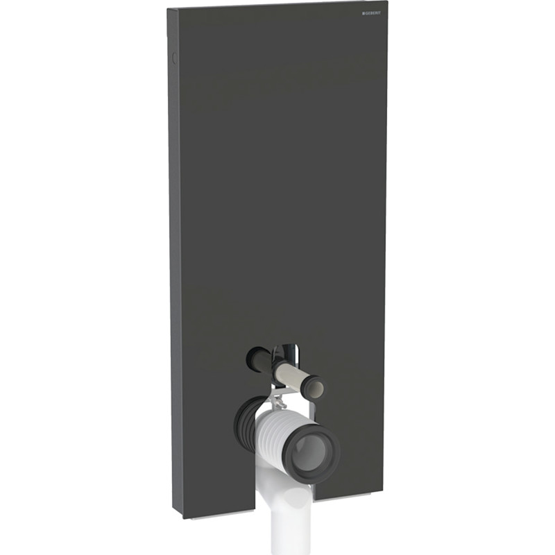 Geberit Monolith cisterne til back-to-wall toilet, 114 cm, sort glas