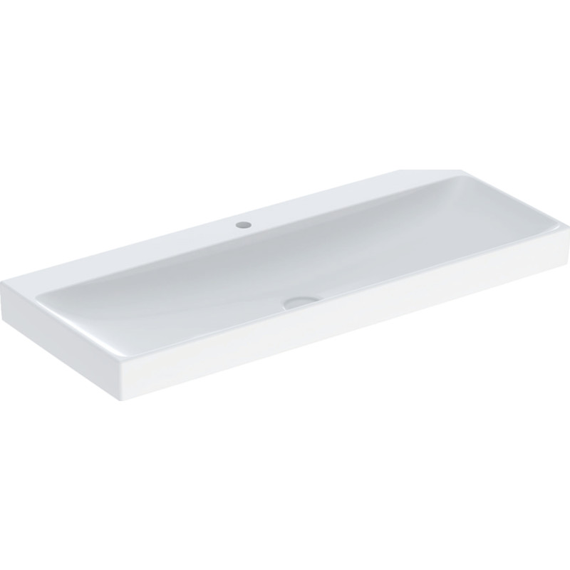 Håndvask ONE 120x48cm hvid hh/midt u/ol