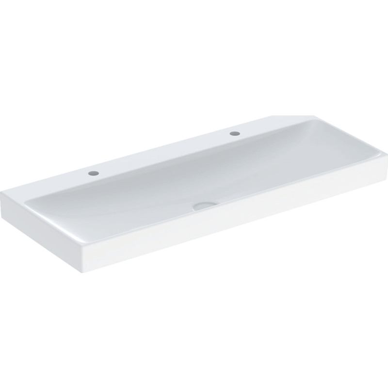 Geberit One tvättställ, 120x48 cm, vit