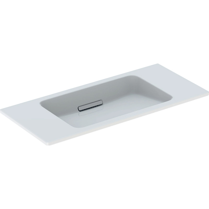 Geberit One håndvask 900x400x13mm til indbygningselement/møbel hvid
