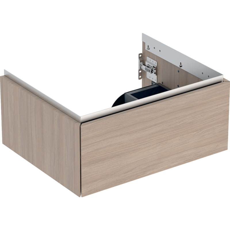 Geberit One tvättställsunderskåp, 59,2x47 cm, ek