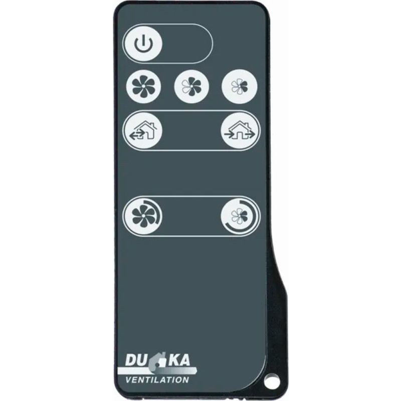 Duka fjernbetjening til Duka One Ø160 mm