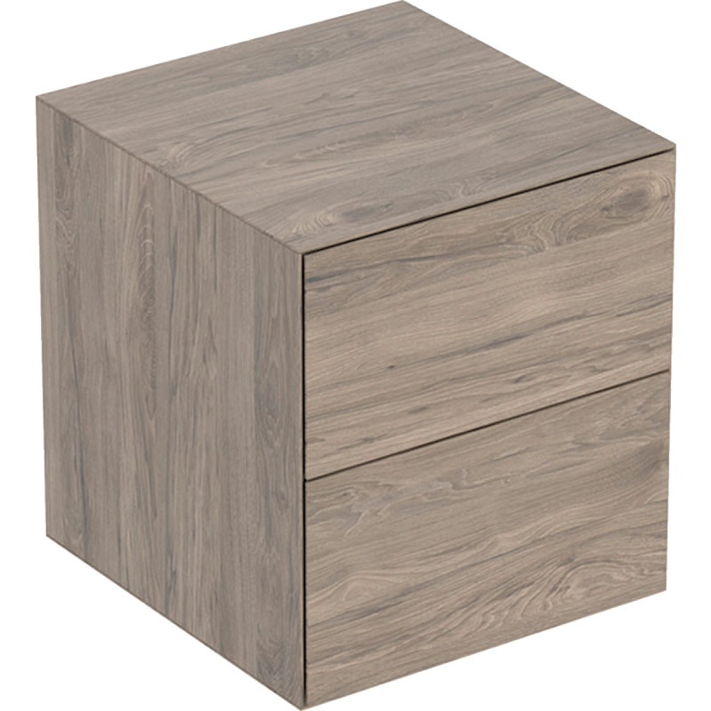 Geberit One sideskab, 45x47 cm, valnød