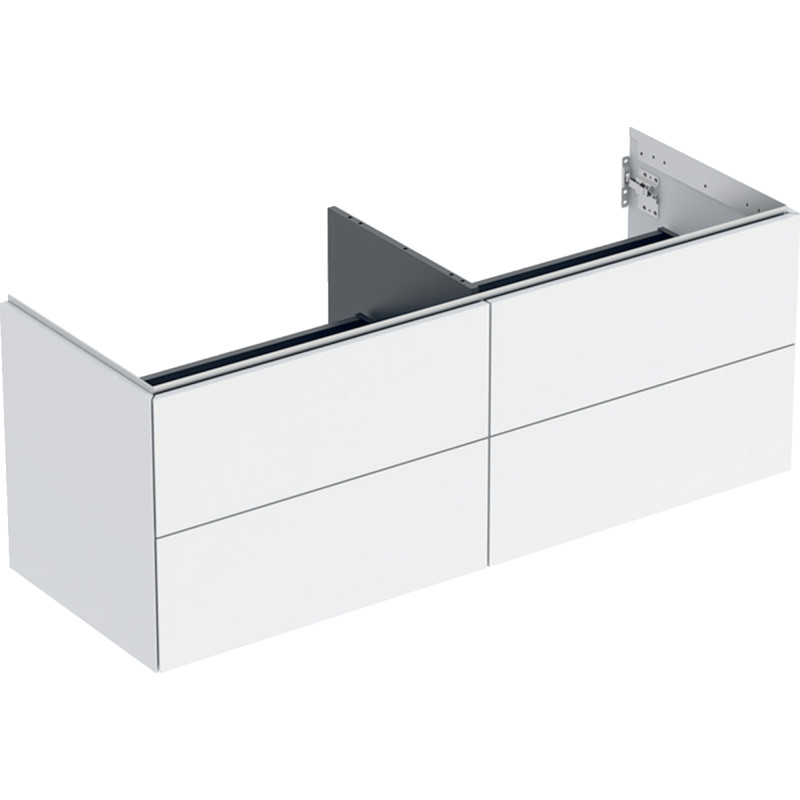 Geberit One underskab, 133,2x47 cm, mat hvid