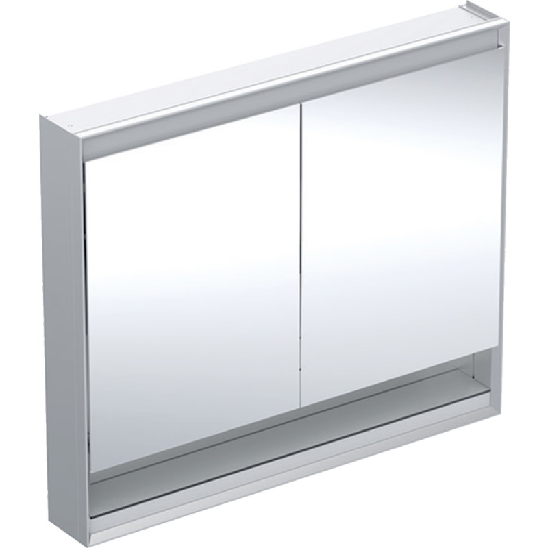 Geberit One spegelsk&aring;p, 105x90 cm, aluminium