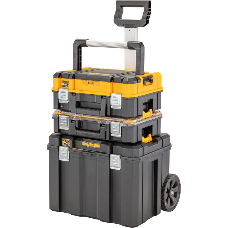 Bilde av Dewalt DWST83411-1 Oppbevaringsboks TSTAK, sett med 3 bokser