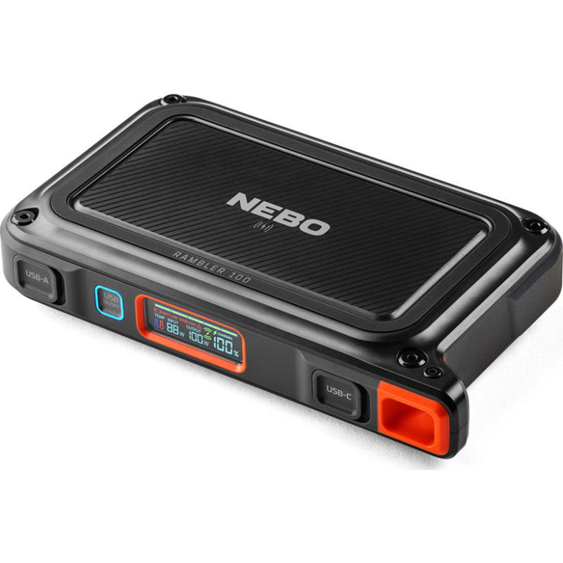Nebo Rambler 100 powerpank, trådlös
