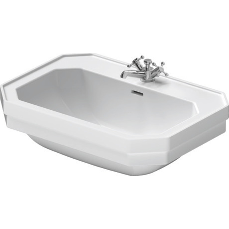 Duravit 1930 serien vask 700x500 mm med hanehul og wondergliss