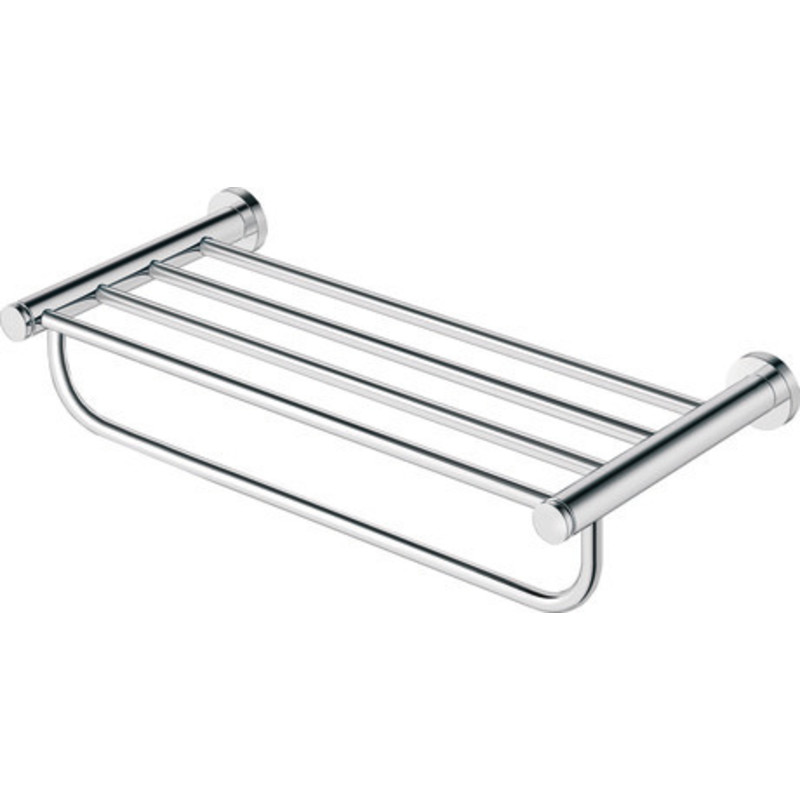 Duravit D-Code hylla, 63x22,4 cm, krom