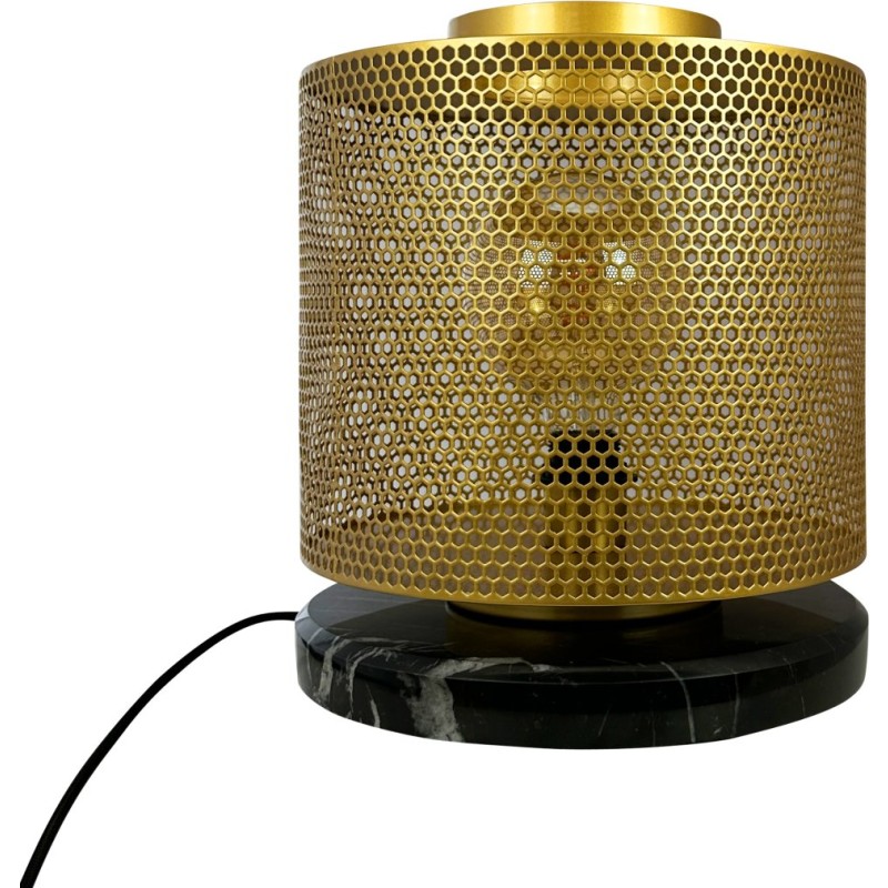 Nantes bordlampe, messing/marmor, Ø 30 cm - Dyberg Larsen - Stue - Skandinavisk - Med én lyskilde