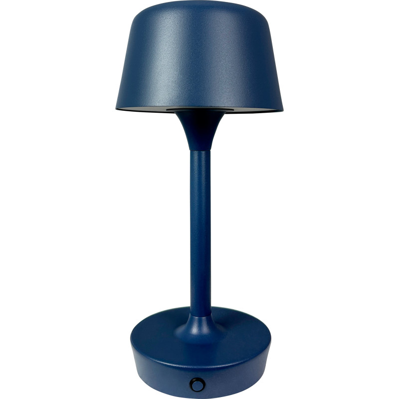 Dyberg Larsen Flow uppladdningsbar bordslampa, bl&aring;