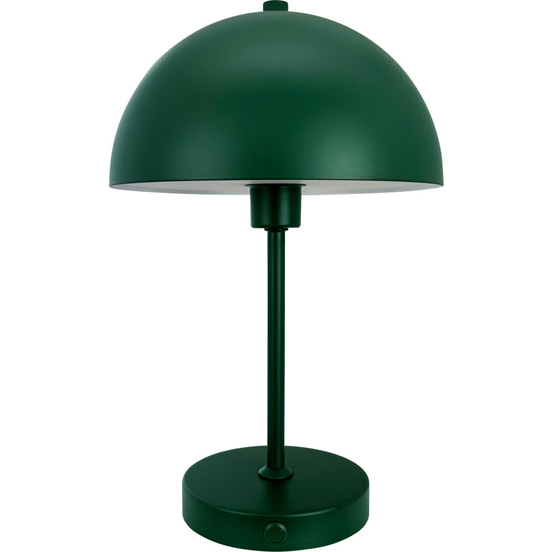 Dyberg Larsen Stockholm uppladdningsbar bordslampa, gr&ouml;n