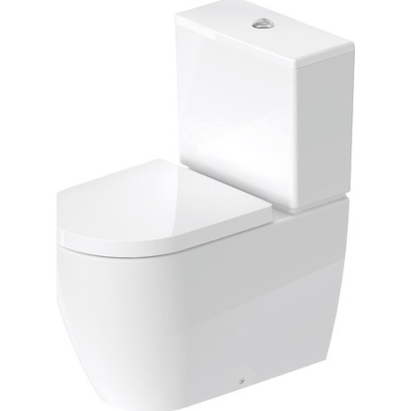 Duravit Me by Starck toalett, reng&ouml;ringsv&auml;nlig, vit