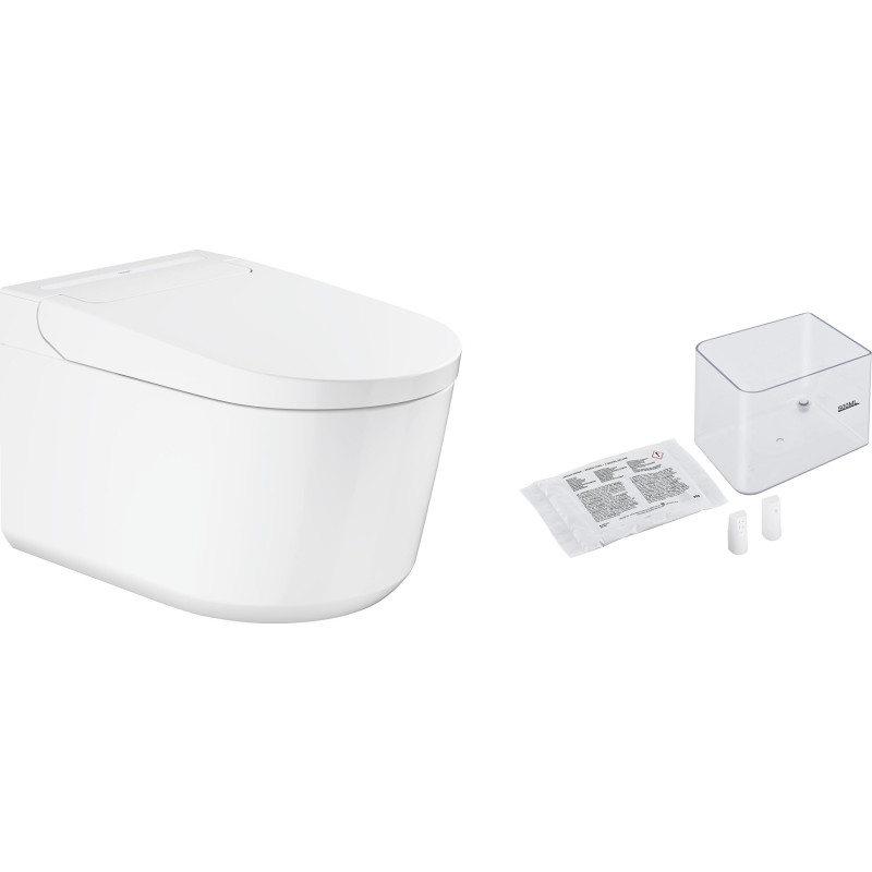 Grohe Sensia Basic dusch- och toalettpaket, utan spolkant, antibakteriell, vit