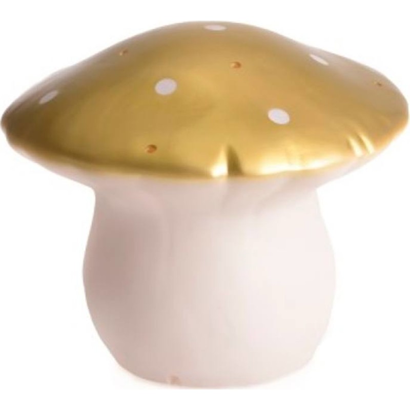 Heico LED Lampe Mushroom - 140 lumen (1,5W) Ø26x20cm - Guld