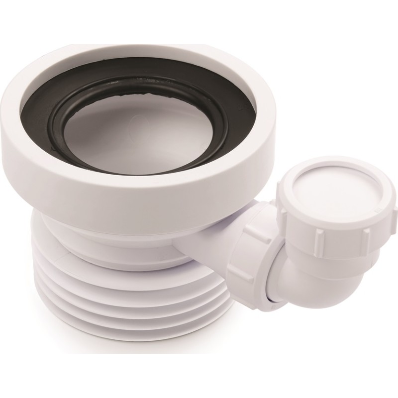 Purus Jafo klosettilslutning, Ø110 mm, Ø40 mm indløb, hvid