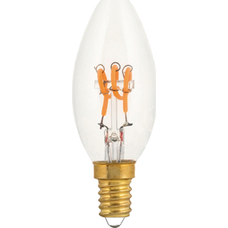 e3light Vintage E14 kronljuslampa, 2200K, 3W
