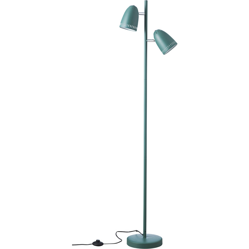 Superliving Dynamo Twin golvlampa, gr&ouml;n