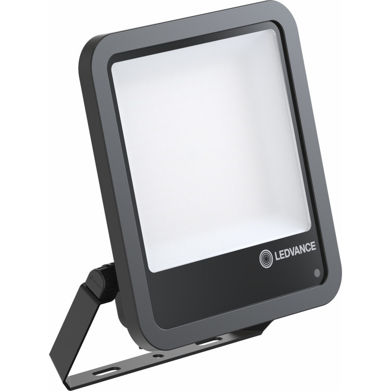 Ledvance projektør med sensor, sort, 4000K, 100W