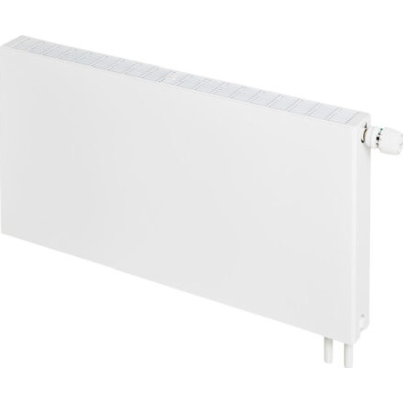 Stelrad Planar radiator dobbeltplade 60x70 cm med ventil, rumstørrelse 11 m²