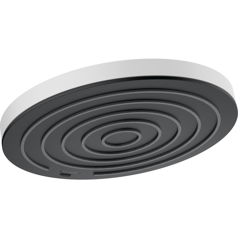 Hansgrohe Pulsify S takdusch, &Oslash;26 cm, vattenbesparande, matt vit