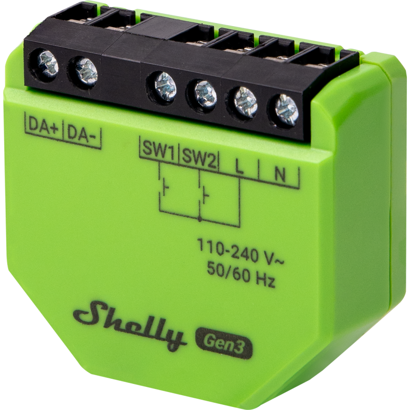 Shelly Gen3 styring, wifi