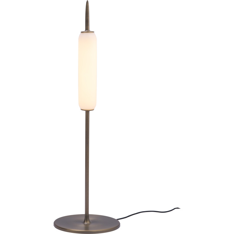 Ekta Living Dunhammer bordslampa, m&ouml;rk m&auml;ssing
