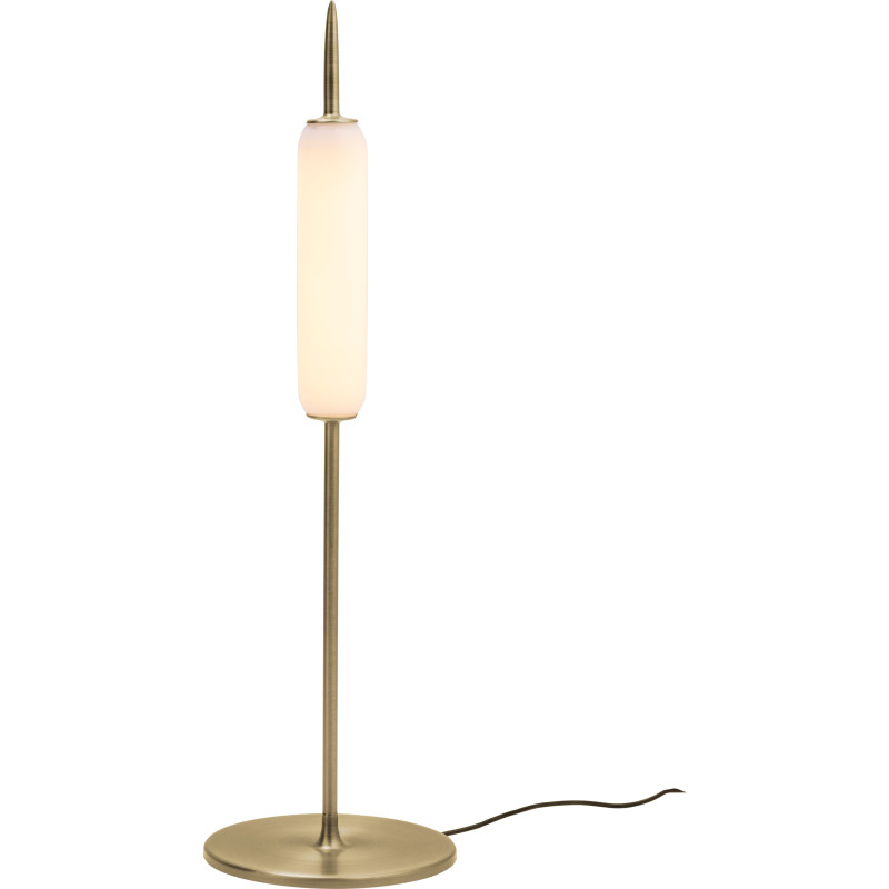 Ekta Living Dunhammer bordslampa, ljus m&auml;ssing