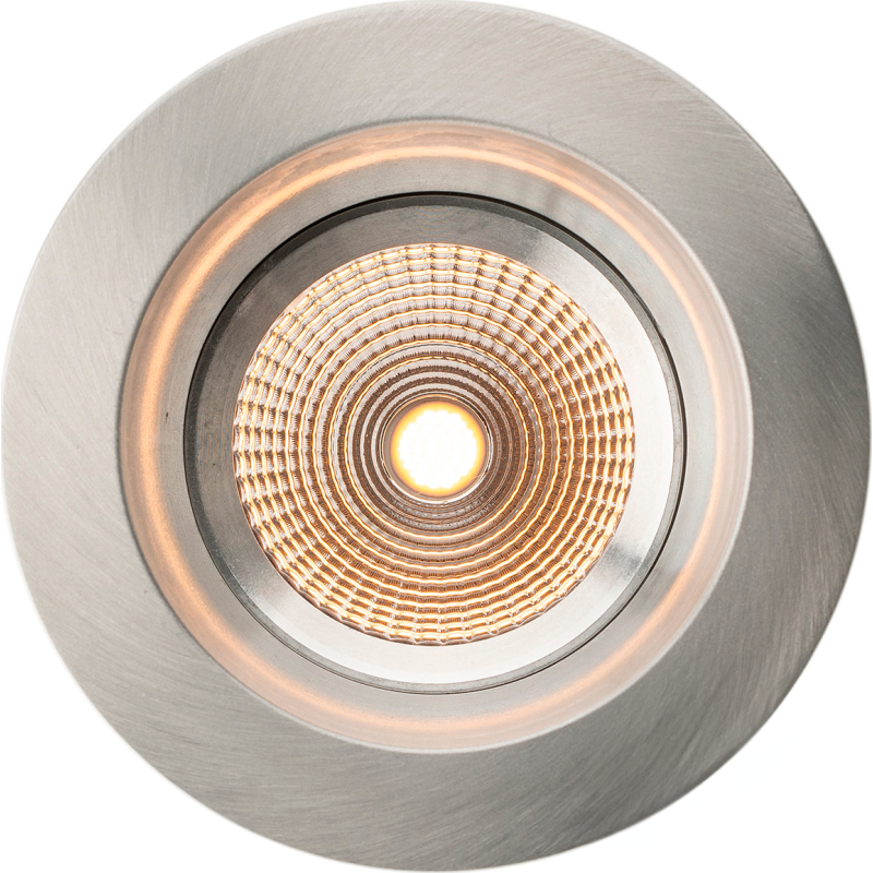 The Light Group OneSoft indbygningsspot, 1800-3000K, aluminium