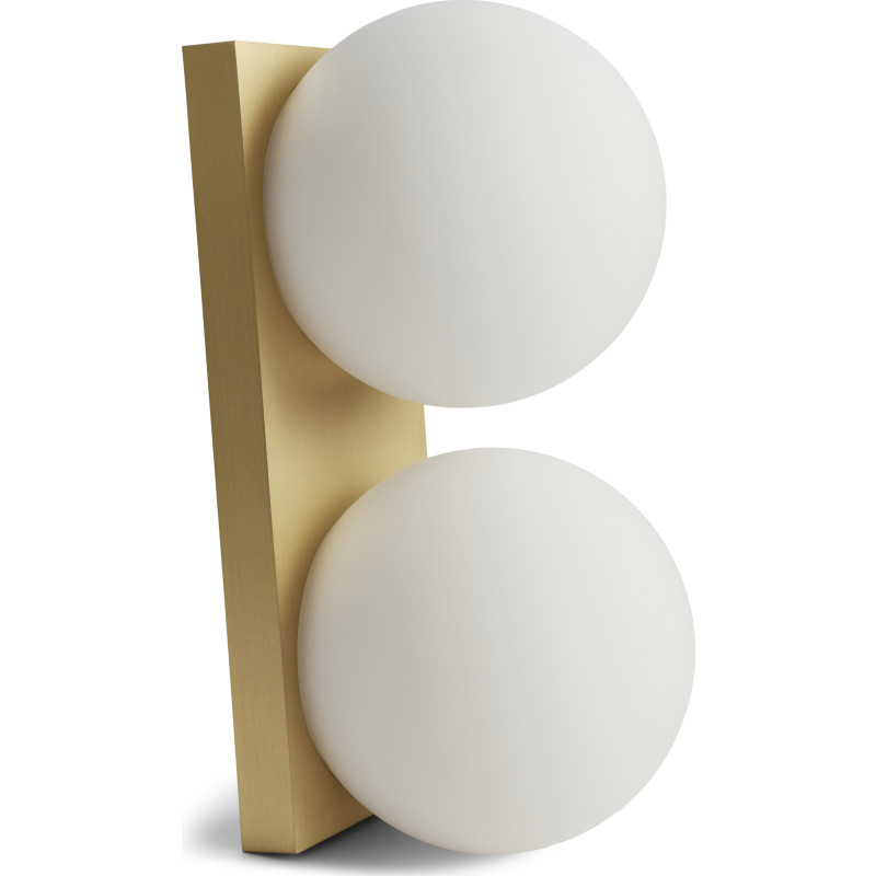Palla Mini C290 LED-loftlampe messing/opal dæmpbar - Antidark - Stue - Glas