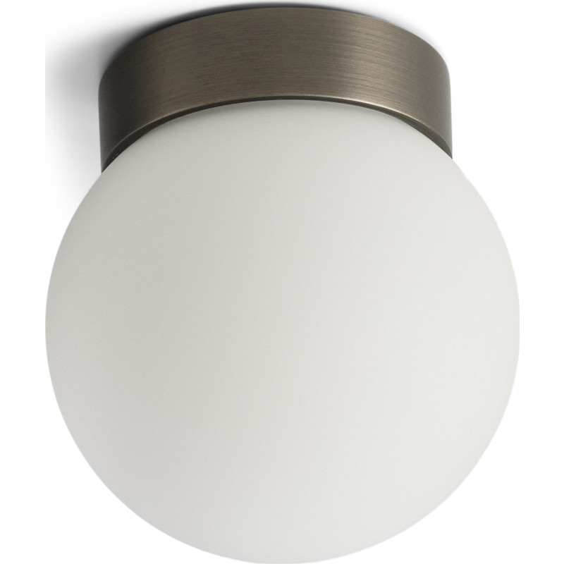 Palla Mini C90 LED-loftlampe, IP44, grå/hvid - Antidark - Badeværelse - Glas