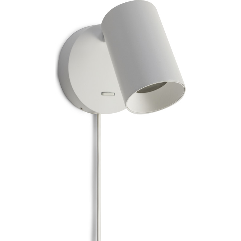 SpotOn1 Circle Wall W.Switch - SpotOn1 Circle Wall W.Switch GU10 - White