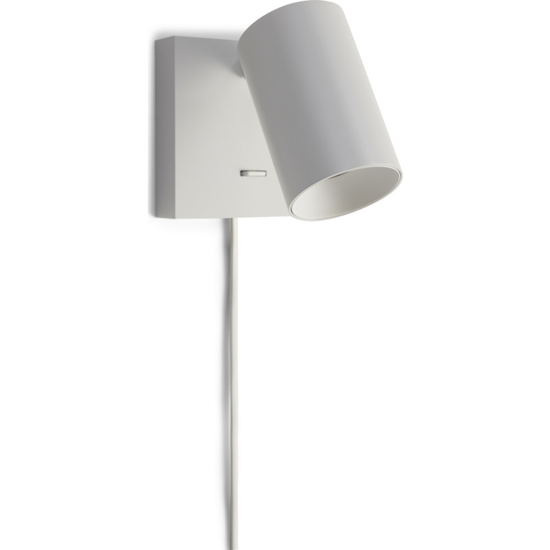 SpotOn1 HW Væglampe w/Switch Hvid - Antidark - Soveværelse - Aluminium