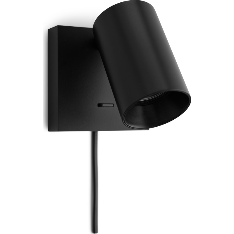 SpotOn1 HW Væglampe w/Switch Sort - Antidark - Soveværelse - Aluminium