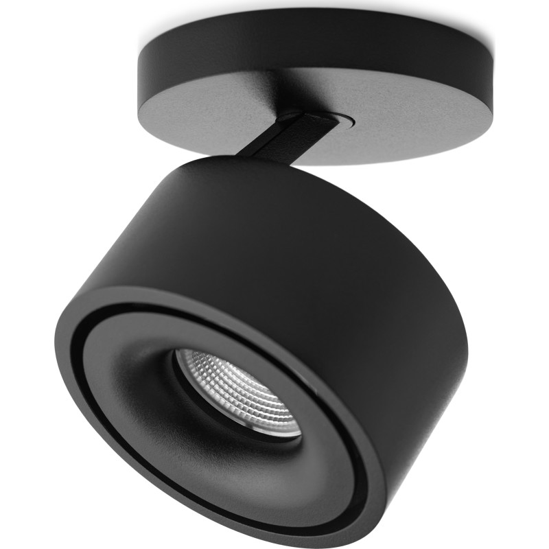 Easy Braccio Mini W84 LED-spot 2700K sort, Antidark - Stue - Aluminium