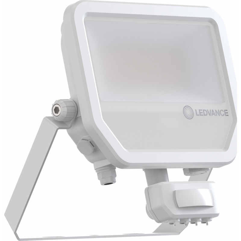 Ledvance projektør med sensor, hvid, 3000K, 41W