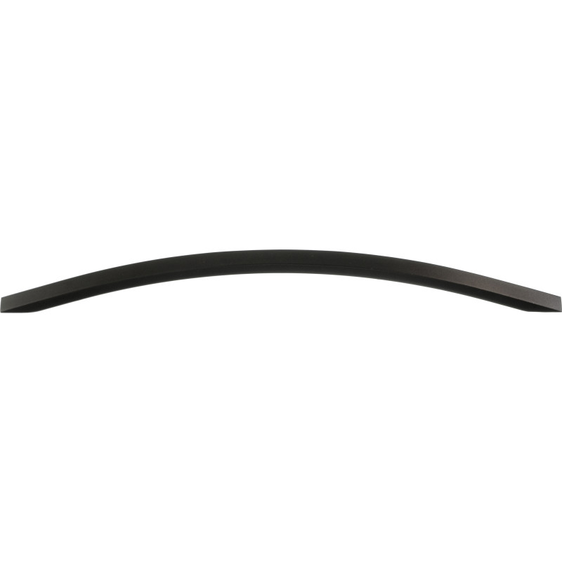 Beslagsboden bøjlegreb, cc 192 mm, sort aluminium