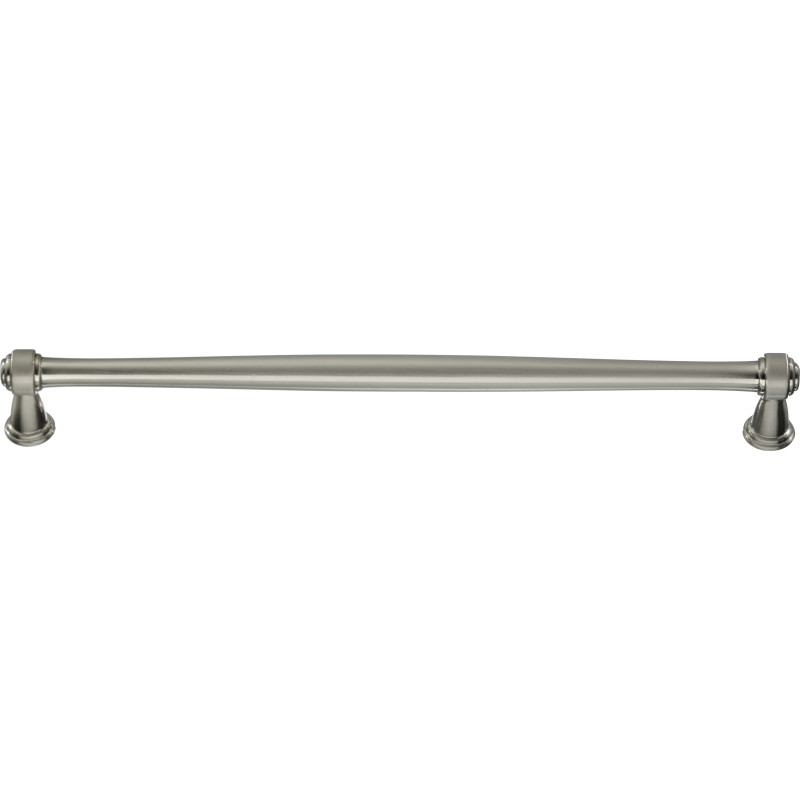 Beslagsboden bøjlegreb, cc 256 mm, børstet nikkel