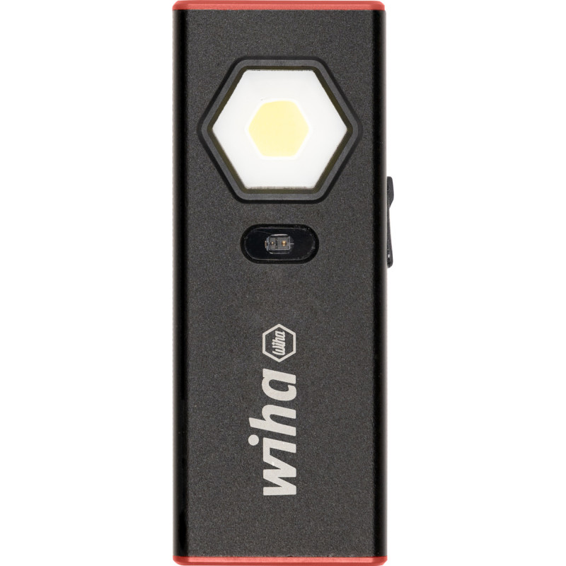 Wiha genopladelig håndlygte m/sensor og magneter, 1200 lumen