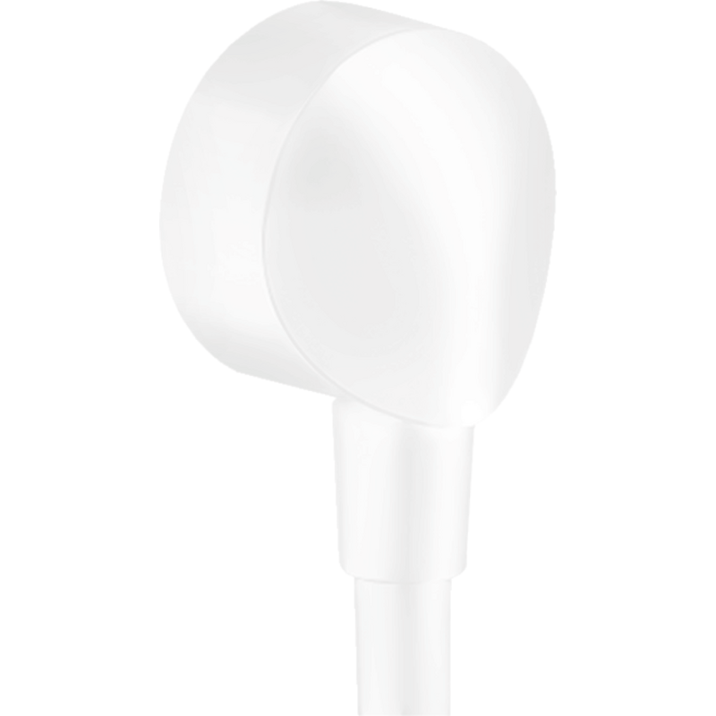 Hansgrohe Fixfit E slanguttag, matt vit